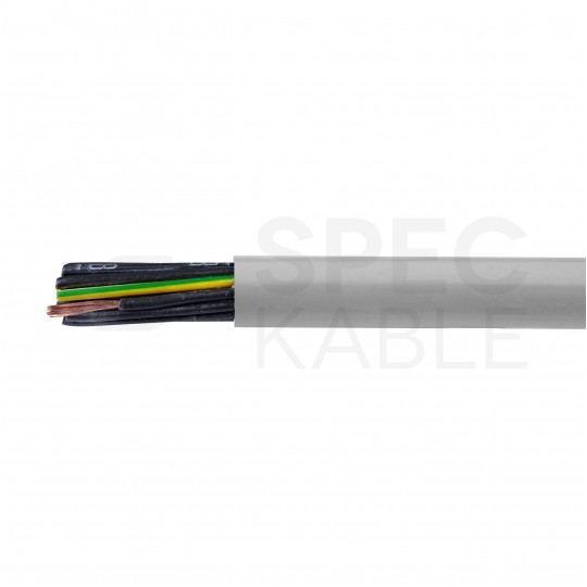 Kabel sterowniczy JZ-500 18x0,75mm2 szary 300/500V numerowany olejoodporny linka Helukabel
