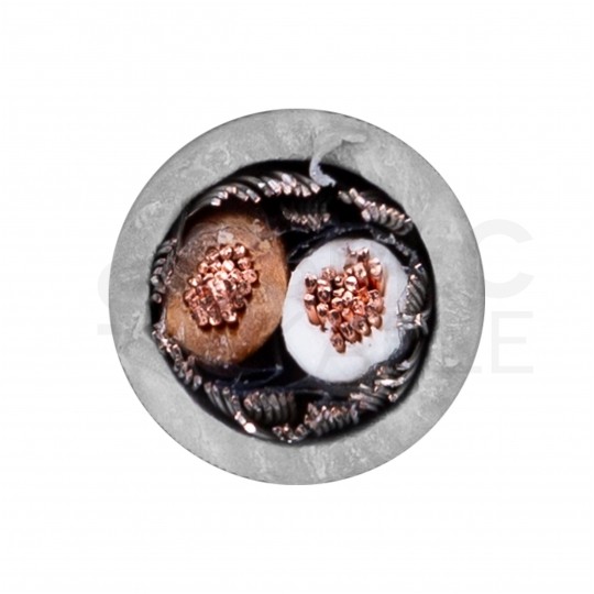 Kabel sterowniczy LIYCY 2x0,75mm2 szary 300/500V ekranowany linka Alantec