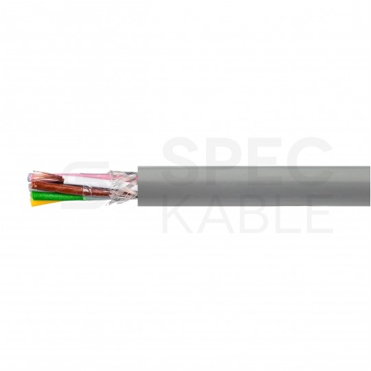 Kabel sterowniczy LIYCY 6x0,5mm2 szary 300/300V ekranowany olejoodporny linka Helukabel