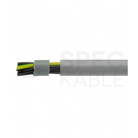 Kabel sterowniczy OPVC-JZ 7x1,5mm2 szary 300/500V numerowany olejoodporny linka TKD