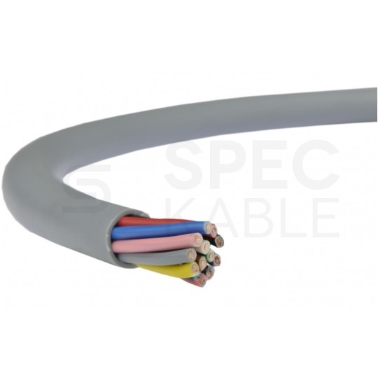 Kabel sterowniczy TECHNOTRONIK LIYY 12x1mm2 szary 300/300V olejoodporny linka Technokabel