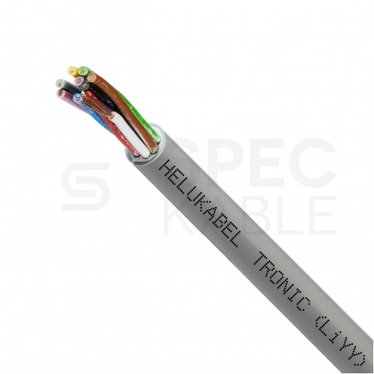 Kabel sterowniczy TRONIC LIYY 10x0,5mm2 szary 500V olejoodporny linka Helukabel