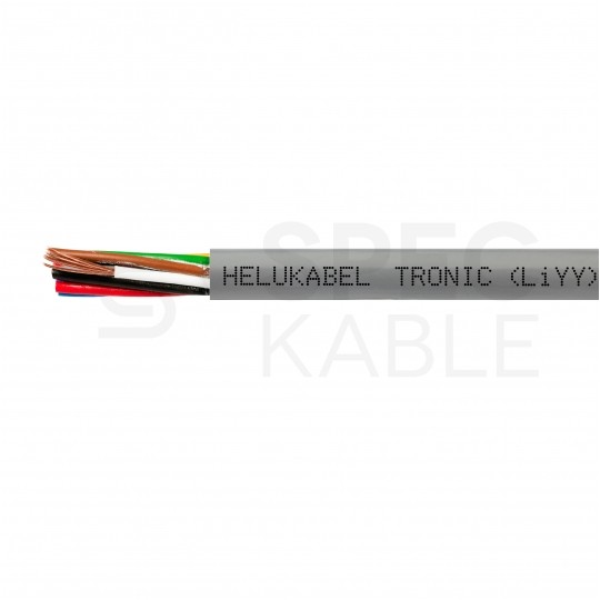Kabel sterowniczy TRONIC LIYY 12x0,5mm2 szary 500V olejoodporny linka Helukabel