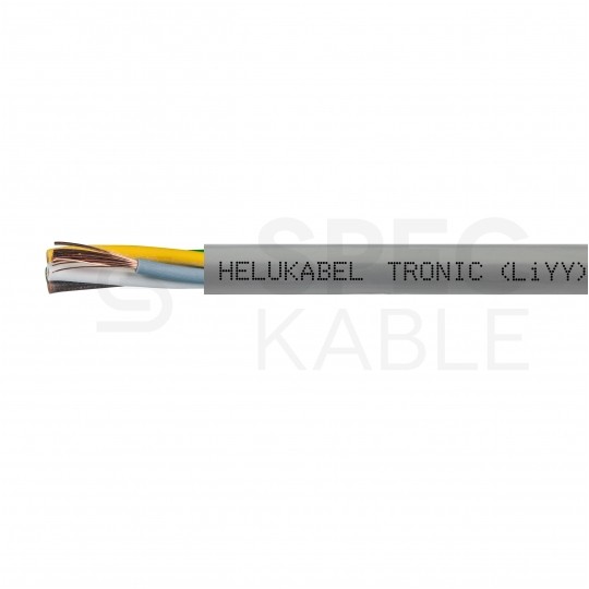 Kabel sterowniczy TRONIC LIYY 5x0,34mm2 szary 500V olejoodporny linka Helukabel