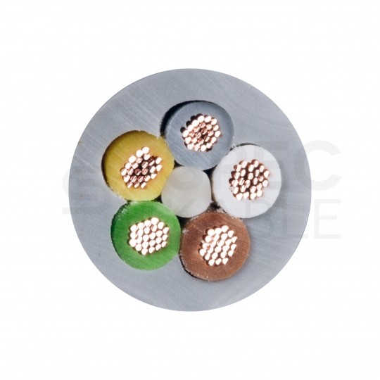 Kabel sterowniczy TRONIC LIYY 5x0,34mm2 szary 500V olejoodporny linka Helukabel