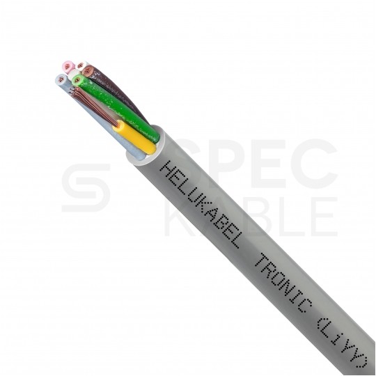 Kabel sterowniczy TRONIC LIYY 6x0,14mm2 szary 350V olejoodporny linka Helukabel