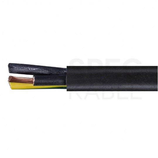 Kabel sterowniczy ziemny BiT 500 Black FR 3x2,5mm2 czarny 300/500V zasilający numerowany olejoodporny linka Bitner