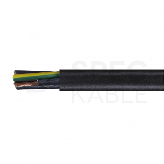 Kabel sterowniczy ziemny BiT 500 Black FR 5x0,75mm2 czarny 300/500V zasilający numerowany olejoodporny linka Bitner