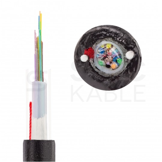 Kabel światłowodowy 24 włókien SM 9/125 U­DQ(ZN)BH uniwersalny UniTube ZTT