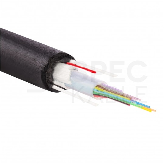 Kabel światłowodowy 24 włókien SM 9/125 U­DQ(ZN)BH uniwersalny UniTube ZTT