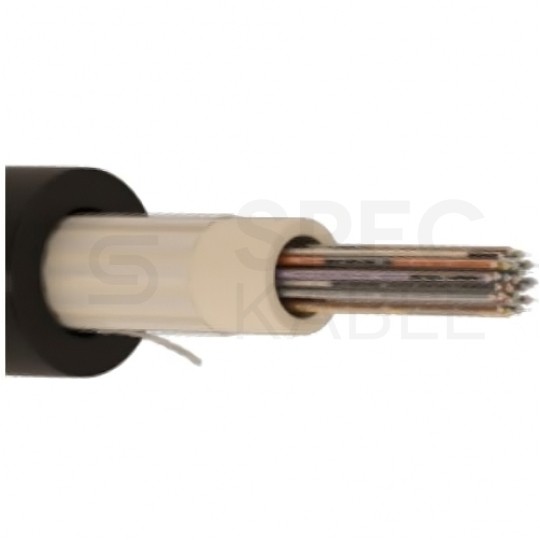 Kabel światłowodowy U­DQ(ZN)BH 4 włókna MM OM3 50/125 uniwersalny bezhalogenowy Dca czarny C&C Partners
