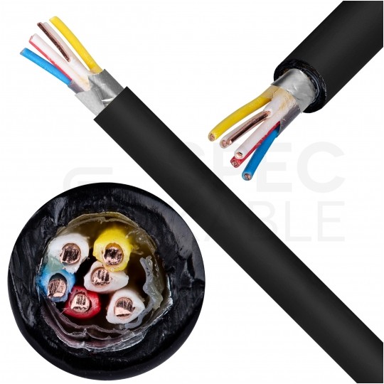 Kabel telekomunikacyjny miejscowy XzTKMXpw 3x2x0,5mm czarny parowany ziemny żelowany drut Bitner