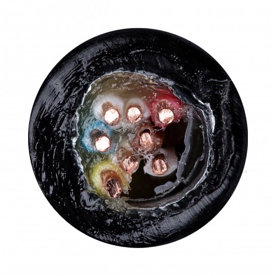 Kabel telekomunikacyjny miejscowy XzTKMXpw 4x2x0,5mm czarny parowany ziemny żelowany drut Bitner