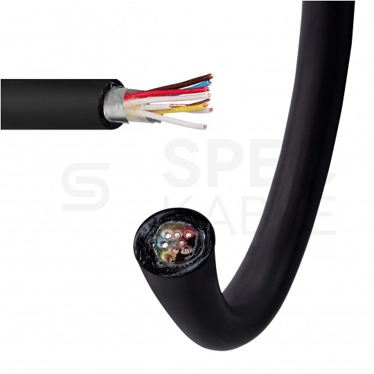 Kabel telekomunikacyjny miejscowy XzTKMXpw 4x2x0,5mm czarny parowany ziemny żelowany drut Bitner