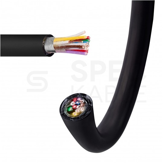 Kabel telekomunikacyjny miejscowy XzTKMXpw 6x2x0,5mm czarny parowany ziemny żelowany drut Bitner