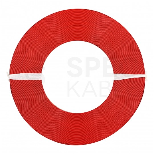 Kabel telekomunikacyjny wstążkowy TLWY 6x0,12mm2 kolorowy 150V montażowy linka Technokabel