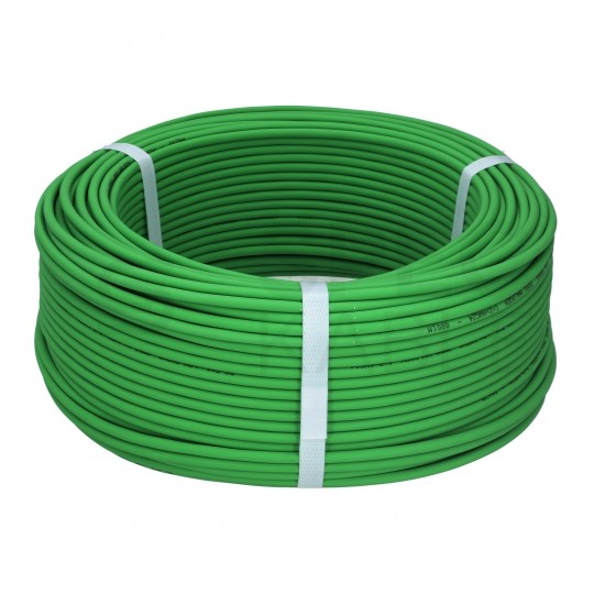 Kabel transmisyjny BC-500 1x2x0,20mm2 do magistrali szeregowej RS485 zielony 300V ekranowany bezhalogenowy B2ca linka CAE DATA