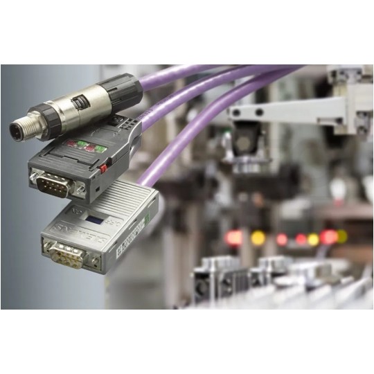 Kabel transmisyjny PROFIBUS L2 1x2x0,64mm do magistrali przemysłowej Profibus fioletowy 100V ekranowany drut Helukabel