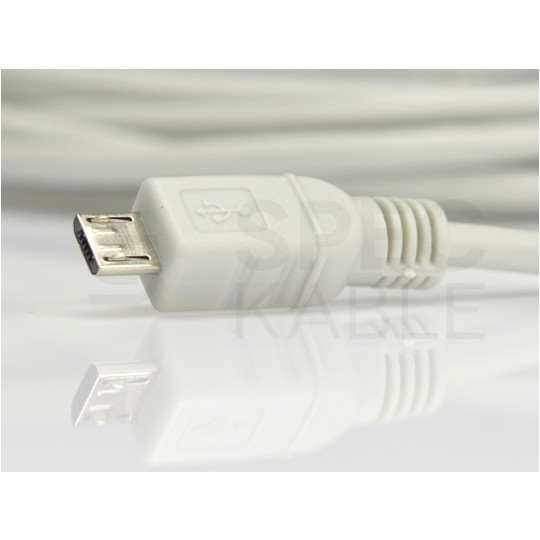 Kabel USB 2.0 A / micro-B (wtyk / wtyk) 3m