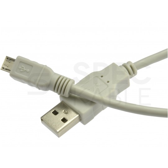 Kabel USB 2.0 A / micro-B (wtyk / wtyk) 3m