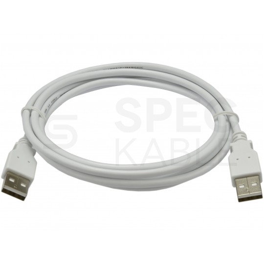 Kabel USB 2.0 A (wtyk / wtyk) 1,8m