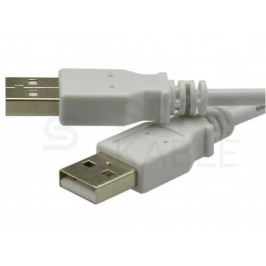 Kabel USB 2.0 A (wtyk / wtyk) 1,8m