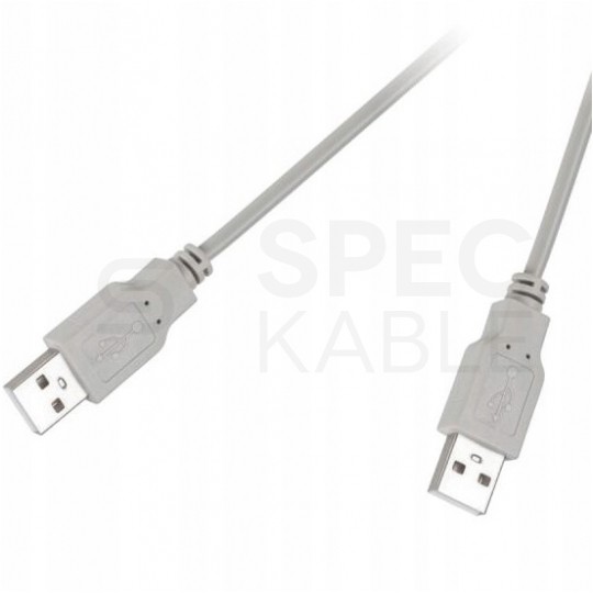 Kabel USB 2.0 A (wtyk / wtyk) 5m