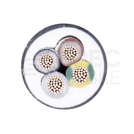 Kabel warsztatowy OWY / H05VV-F 4x1mm2 czarny 300/500V giętki linka Elektrokabel