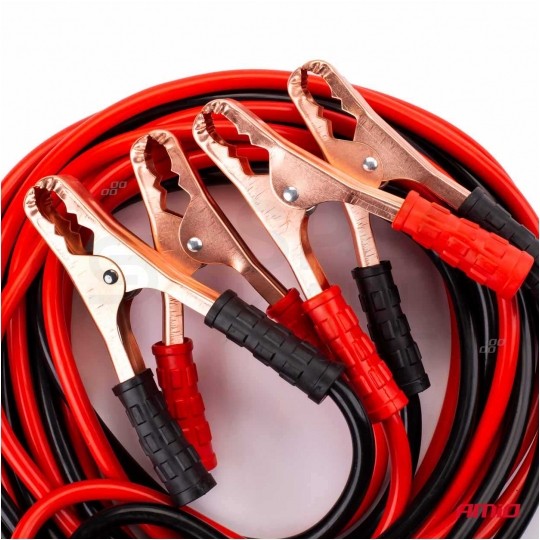 Kable przewody rozruchowe elastyczne + pokrowiec 900A 2x6m AMIO