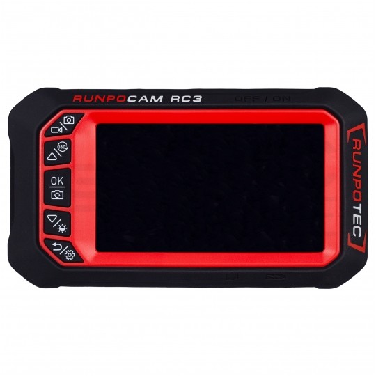 Kamera inspekcyjna endoskopowa wielofunkcyjna 15m w zestawie z rabletem na kasecie, akcesoriami RUNPOCAM RC3 RUNPOTEC