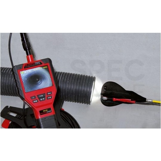 Kamera inspekcyjna endoskopowa wielofunkcyjna 30m w zestawie z akcesoriami i walizką RUNPOCAM RC2 RUNPOTEC