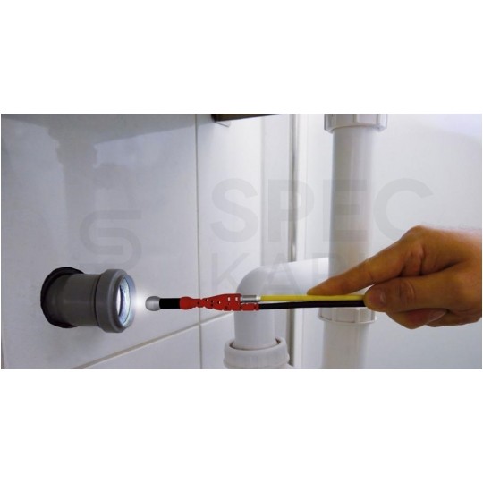 Kamera inspekcyjna endoskopowa wielofunkcyjna 30m w zestawie z akcesoriami i walizką RUNPOCAM RC2 RUNPOTEC