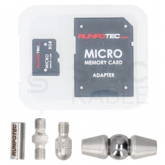 Kamera inspekcyjna endoskopowa wielofunkcyjna 30m w zestawie z akcesoriami i walizką RUNPOCAM RC2 RUNPOTEC