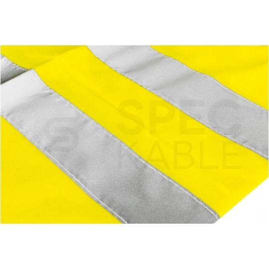 Kamizelka robocza ostrzegawcza odblaskowa żółta rozmiar L NEO 81-735-L