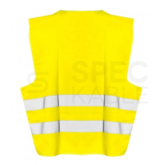 Kamizelka robocza ostrzegawcza odblaskowa żółta rozmiar XL NEO 81-735-XL