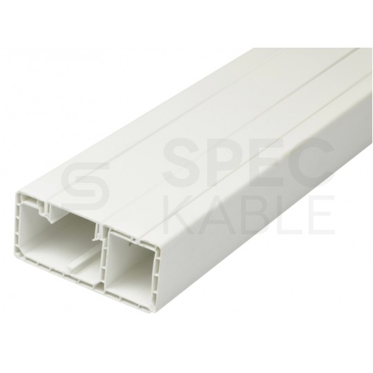 Kanał parapetowy dwuścienny PK 120x55 KOPOS do instalacji modułów 45x45mm Mediabox