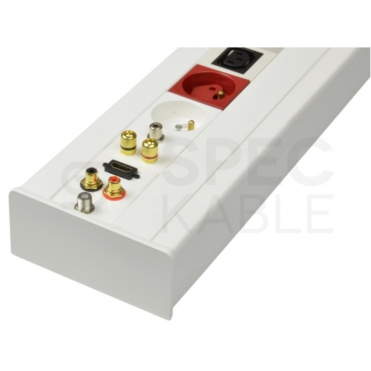 Kanał parapetowy dwuścienny PK 120x55 KOPOS do instalacji modułów 45x45mm Mediabox