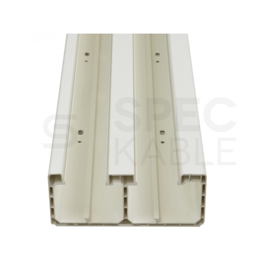 Kanał parapetowy dwuścienny PK 160x65 KOPOS do instalacji modułów 45x45mm Mediabox