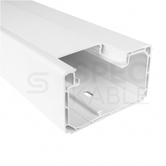 Kanał parapetowy dwuścienny PK 90x55 KOPOS do instalacji modułów 45x45mm Mediabox