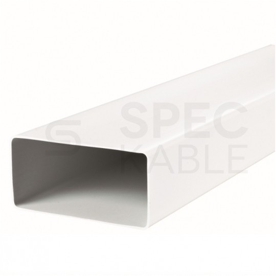 Kanał płaski wentylacyjny 55x110mm 1,5m biały Vents