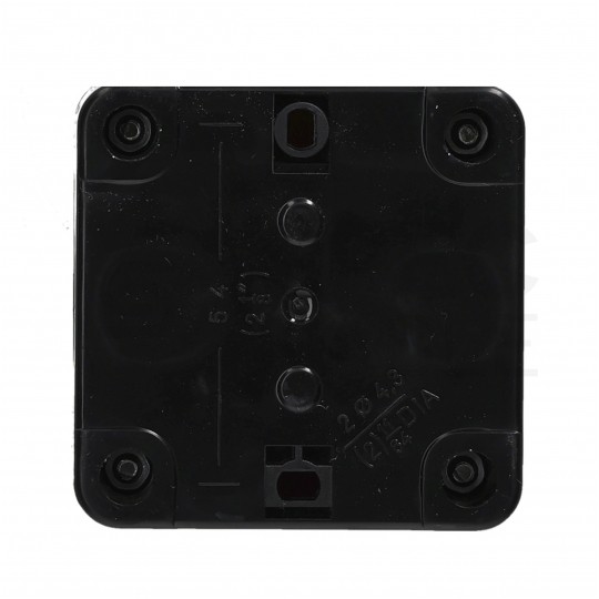 Kaseta sterownicza, obudowa z pustym otworem na 1 przycisk IP65 biała ADELID AS22-W01