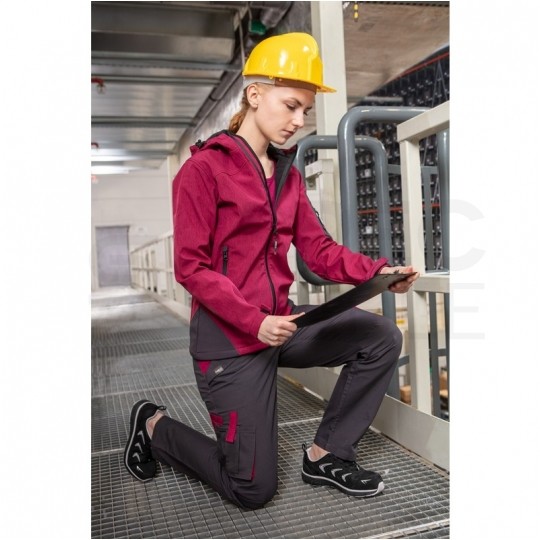 Kask ochronny budowlany atestowany, żółty HDPE NEO 97-200