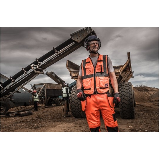 Kask ochronny przemysłowy do pracy na wysokościach niewentylowany, niebieski BOLT™200 MILWAUKEE