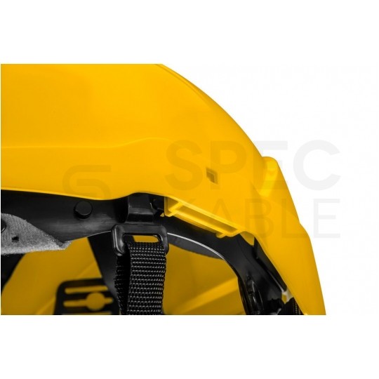 Kask ochronny przemysłowy do pracy na wysokościach, żółty NEO 97-210