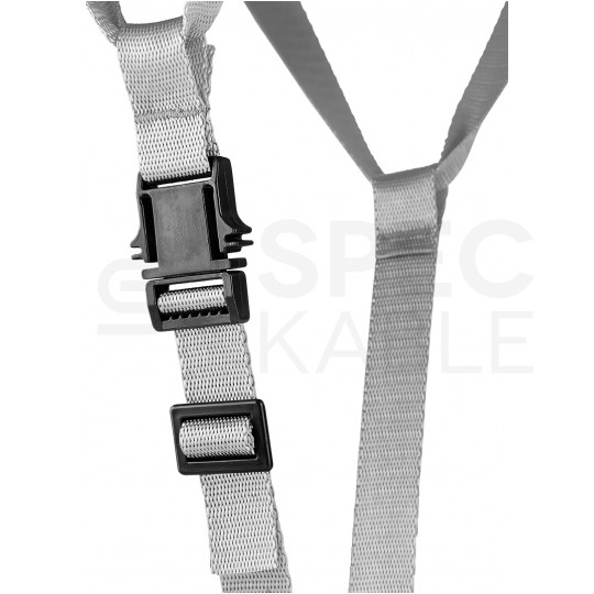 Kask ochronny przemysłowy z paskiem podbródkowym, biały NEO 97-221