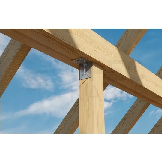 Kątownik ciesielski KM1 łącznik montażowy 40x40x40x2mm stalowy 50szt