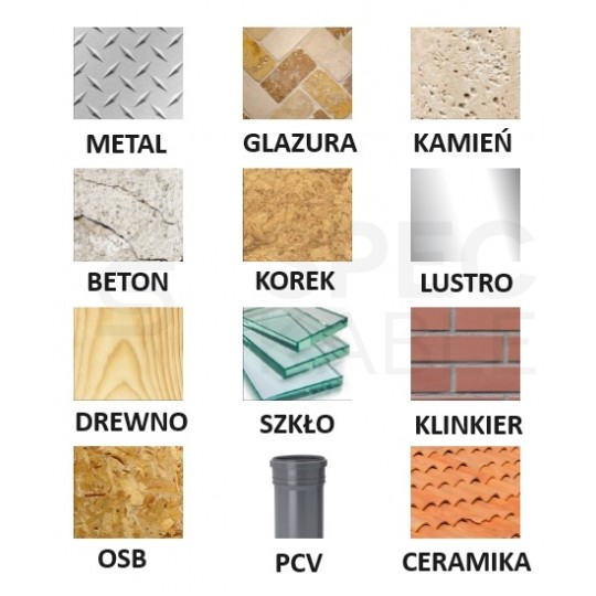 Klej uniwersalny montażowy MAMUT GLUE super mocny, elastyczny, biały Kartusz 290ml