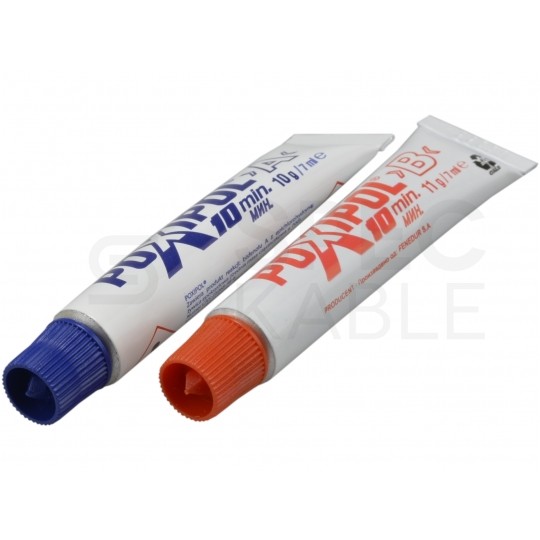 Klej uniwersalny PoxiPol dwuskładnikowy metalizowany 10min 14ml