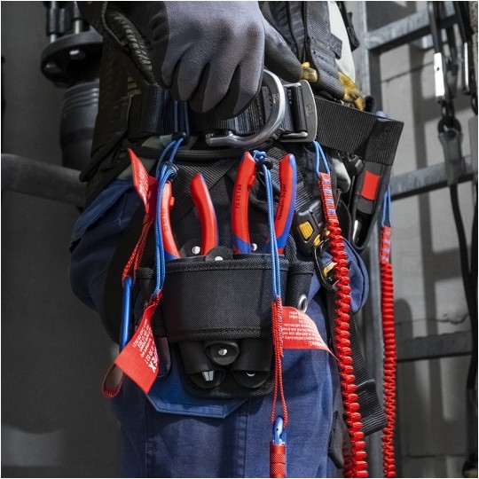 Klipsy z uchwytem do narzędzi TehteredTool 3+3 KNIPEX 00 63 06 TCR