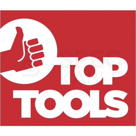 Kłódka żeliwna jarzmowa 40mm 3 klucze TOP TOOLS